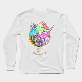 Ocean ice-cream Long Sleeve T-Shirt